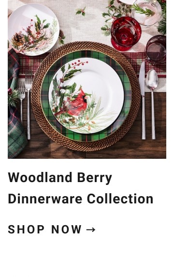 Woodland Berry Dinnerware Collection